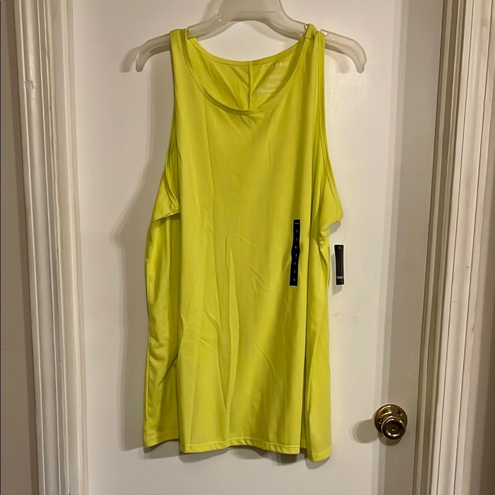Torrid Green Relaxed Sleeveless Tank Topfriday event sale